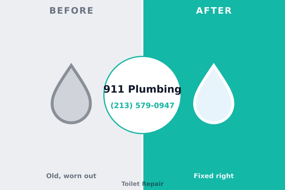 Before and after: plumbing repair Abram, TX